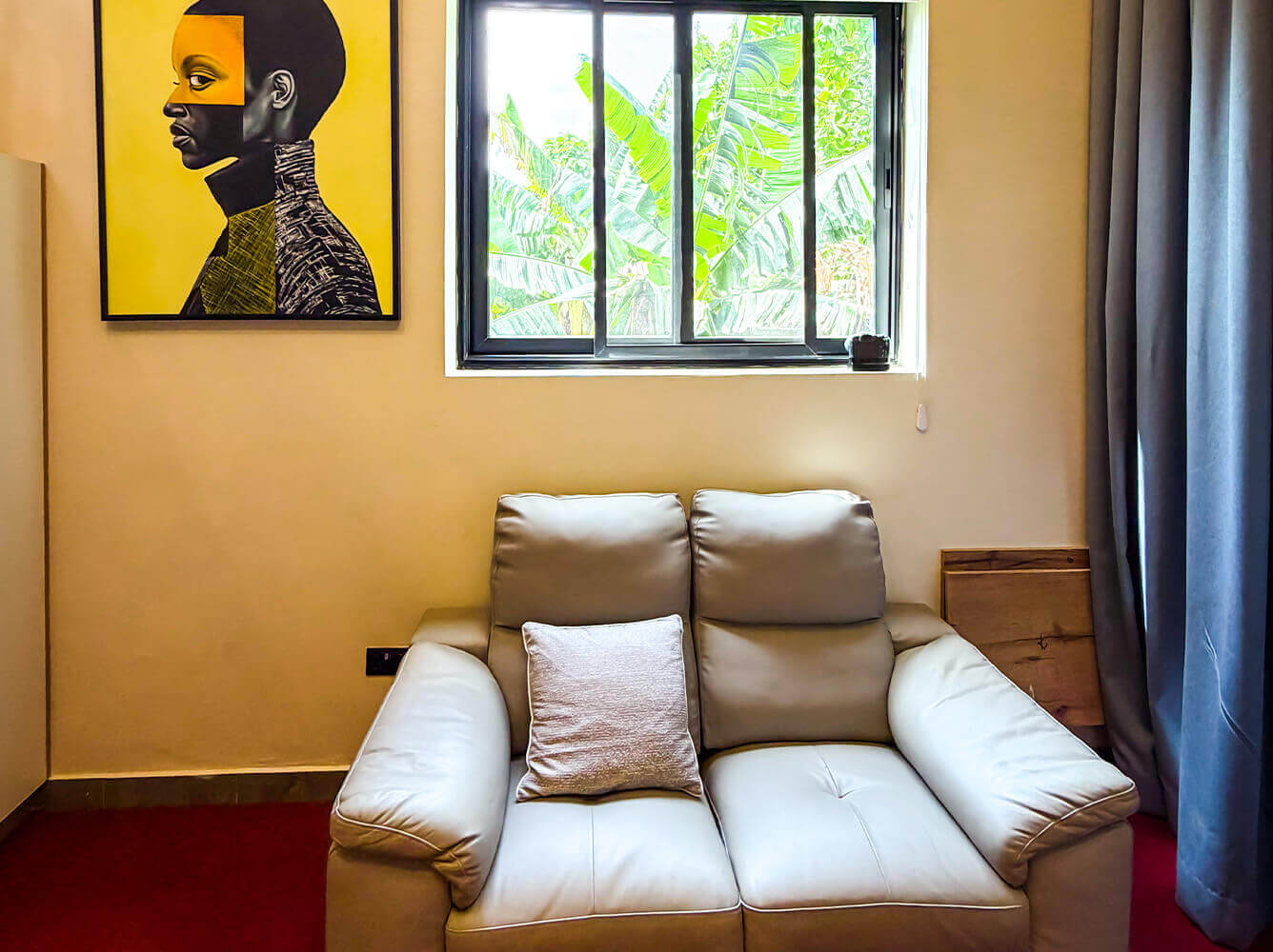Comfort Couch at Boho Stay
